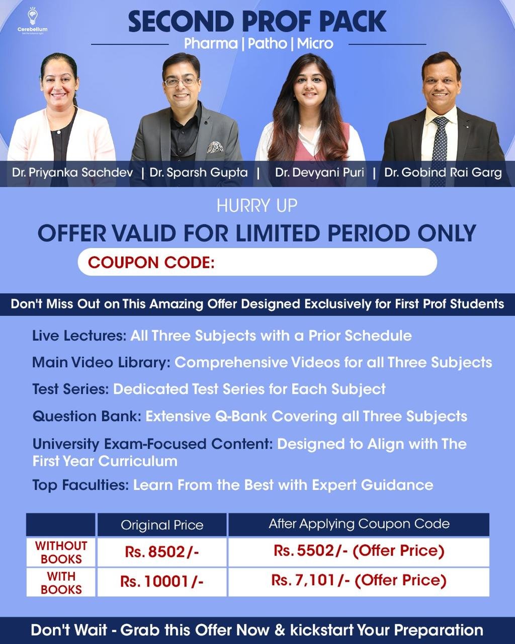 Second Prof Pack promotional poster